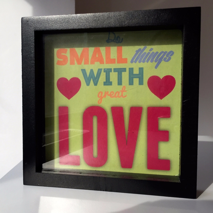 Decorațiune de perete - do small things