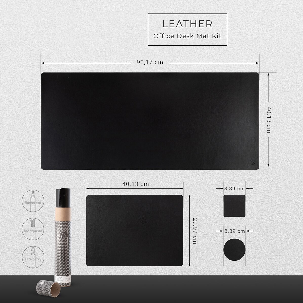 Desk pad Office 90x40 cm 