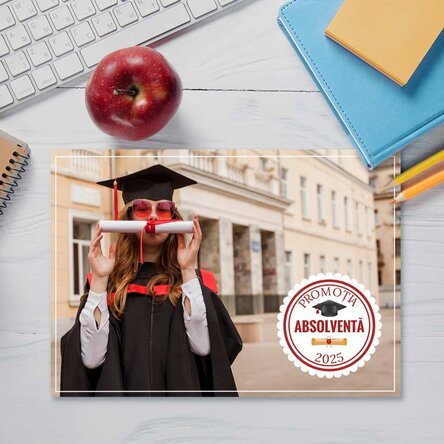 Diplomă personalizată cu poză și text - Momente de neuitat