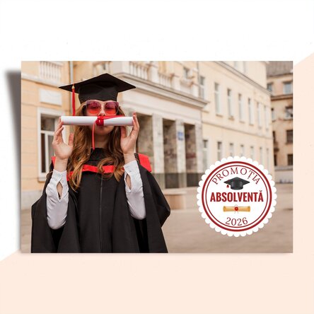 Diplomă personalizată cu poză și text - Momente de neuitat