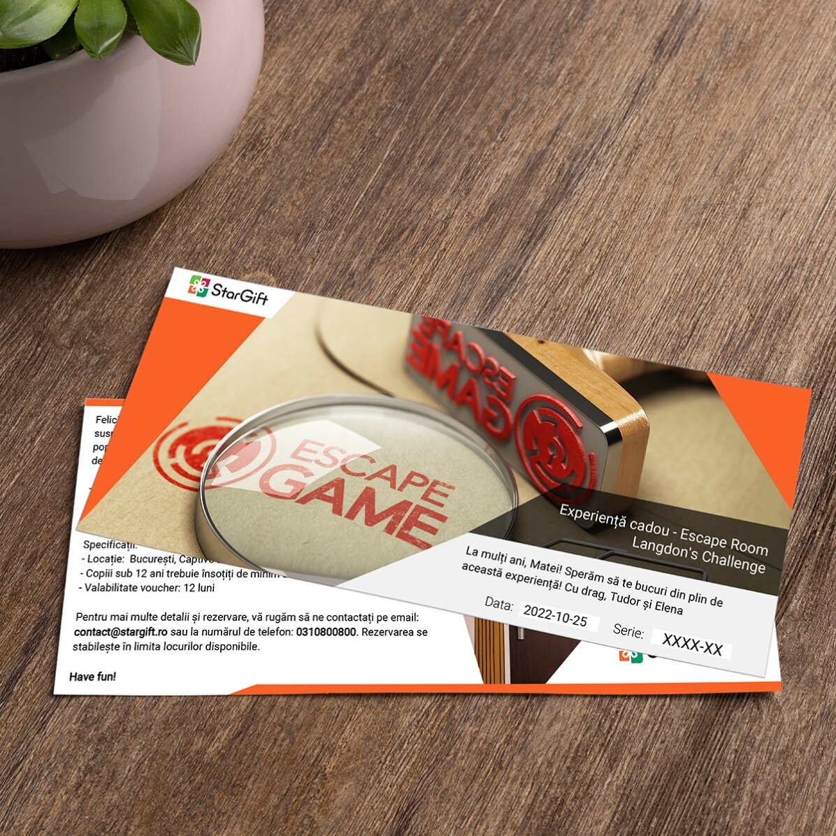 Experiență cadou - Escape Room Langdon