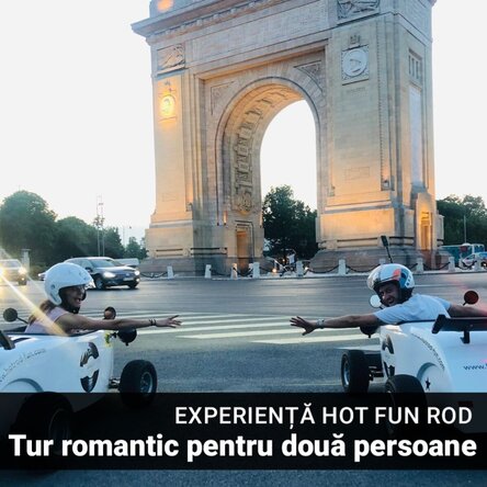 Experiență cadou - Tur Romantic pentru două persoane Hot Rod Fun