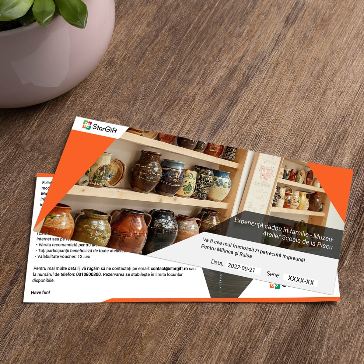 Experiență cadou în familie - Muzeu-Atelier Școala de la Piscu