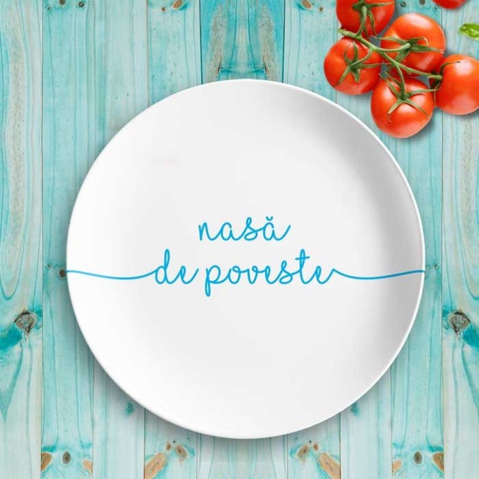 Farfurie personalizată cu text - Sea Sprite