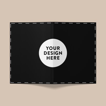 Felicitare personalizată cu grafica ta - Landscape 