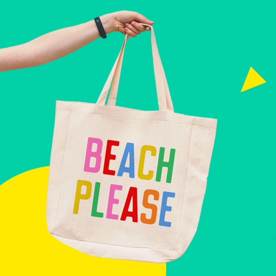 Genți de plajă campanie YOXO