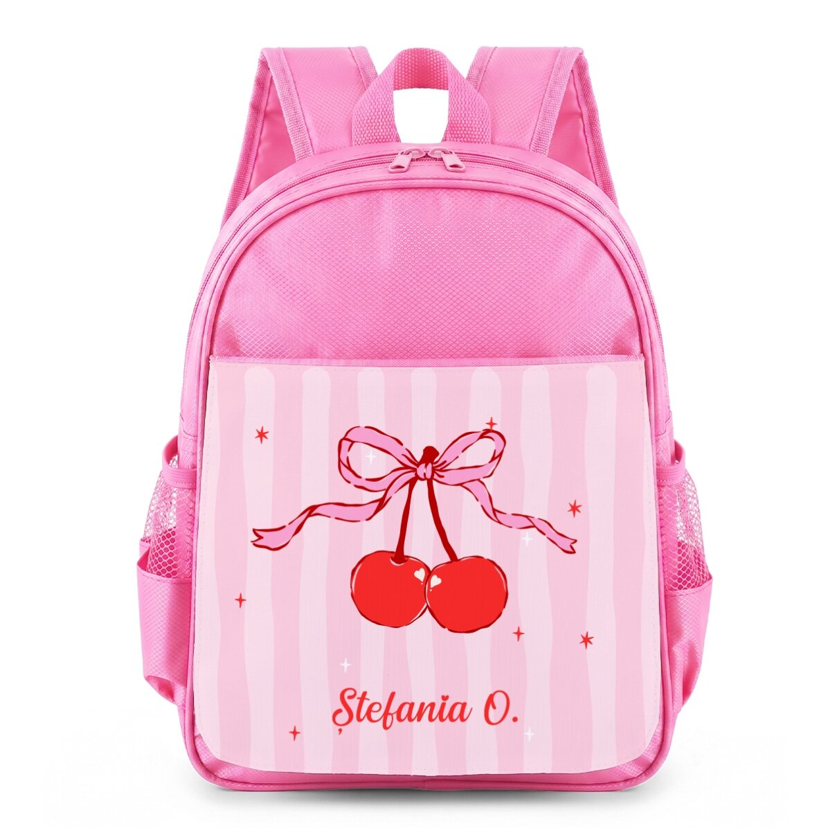 Ghiozdan personalizat cu nume - Fundiță