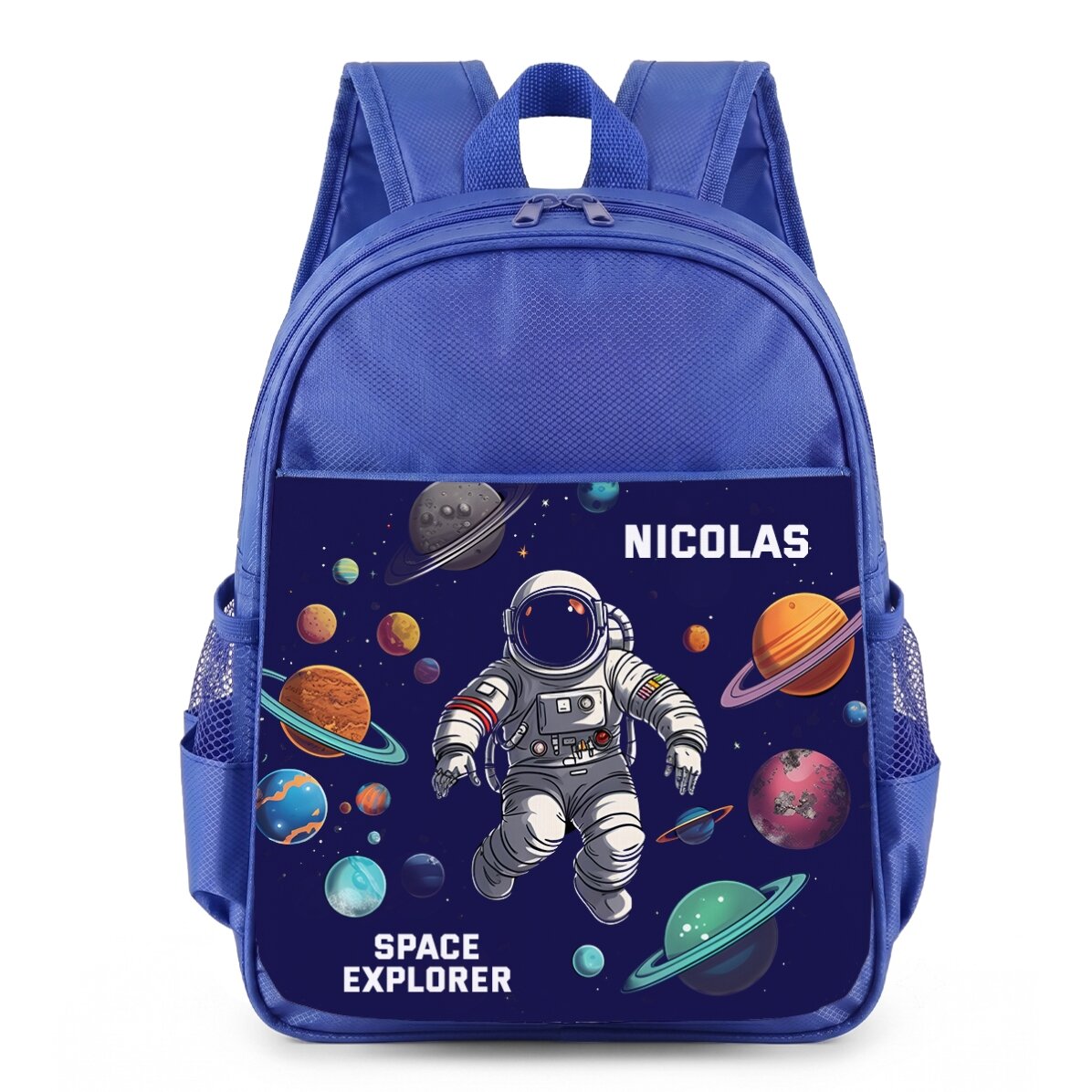 Ghiozdan personalizat cu text - Astronaut