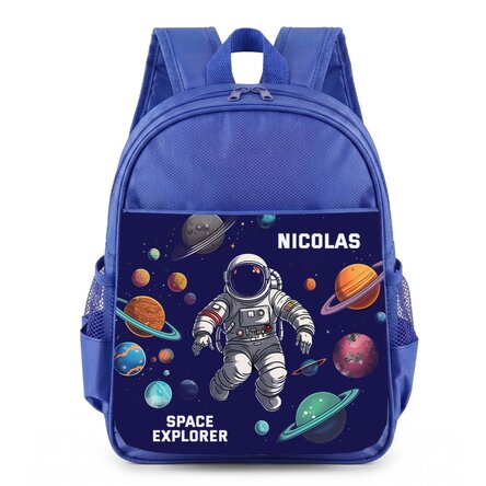 Ghiozdan personalizat cu text - Astronaut