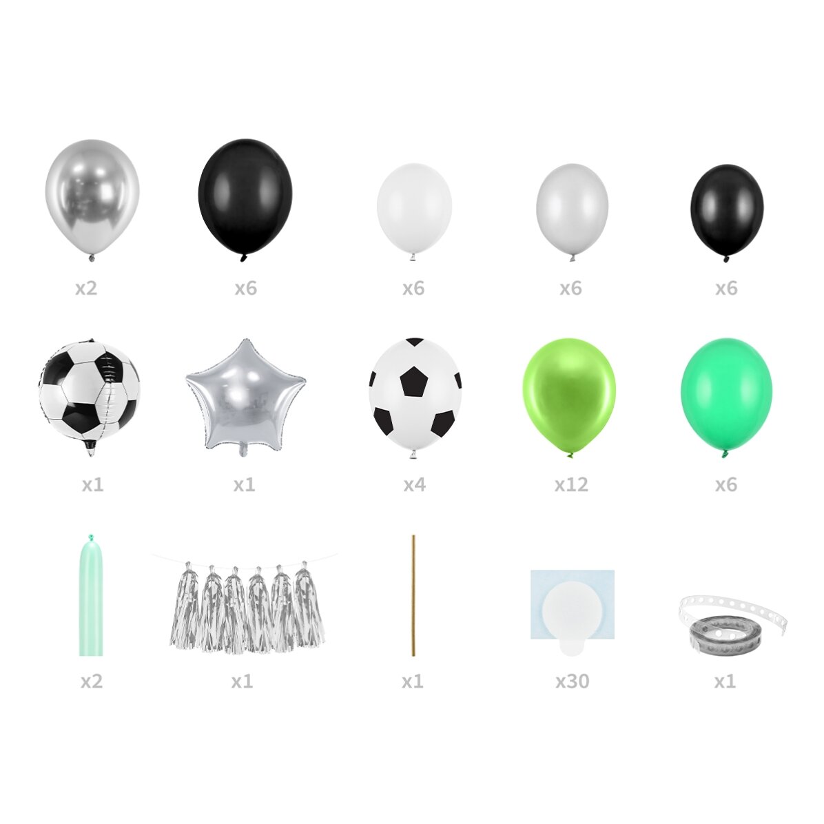 Ghirlanda de baloane - Fotbal