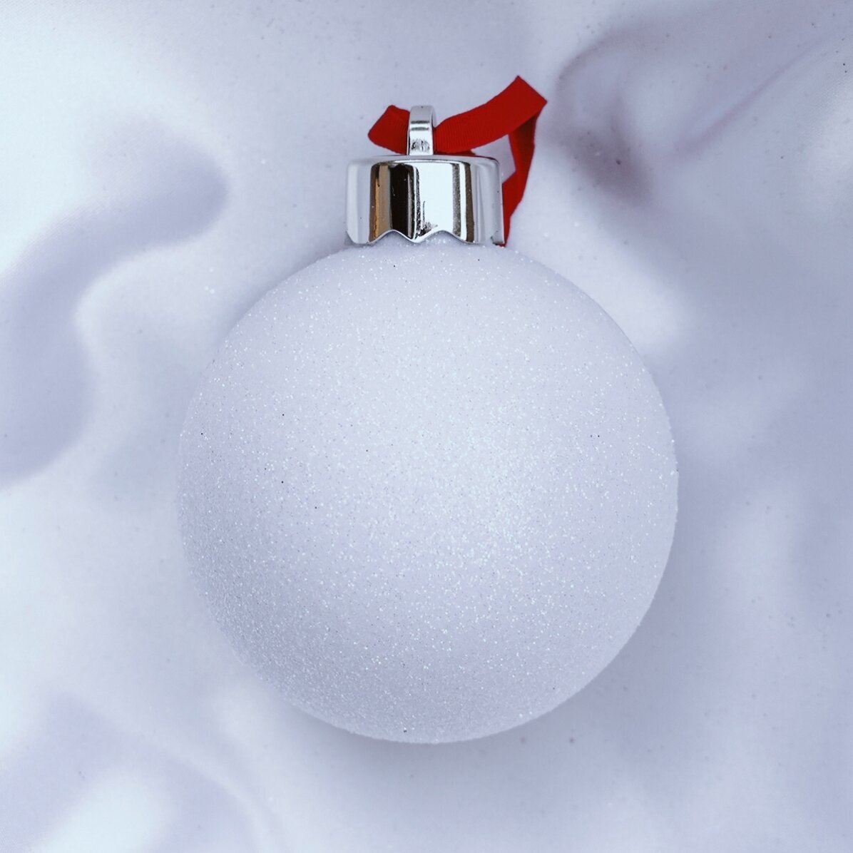 Glob personalizat cu mesaj și o poză - All I want for Christmas