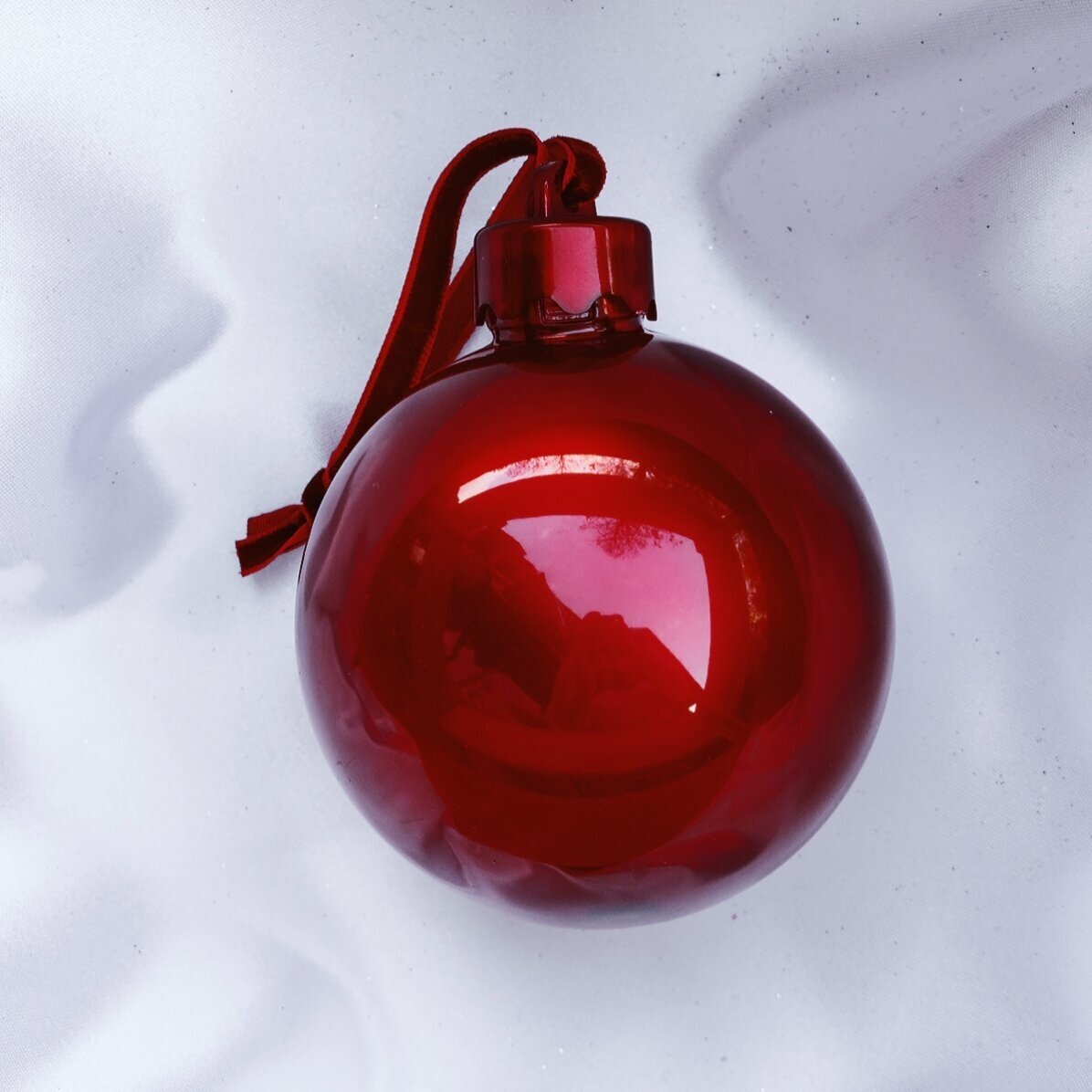 Glob personalizat cu mesaj și o poză - All I want for Christmas