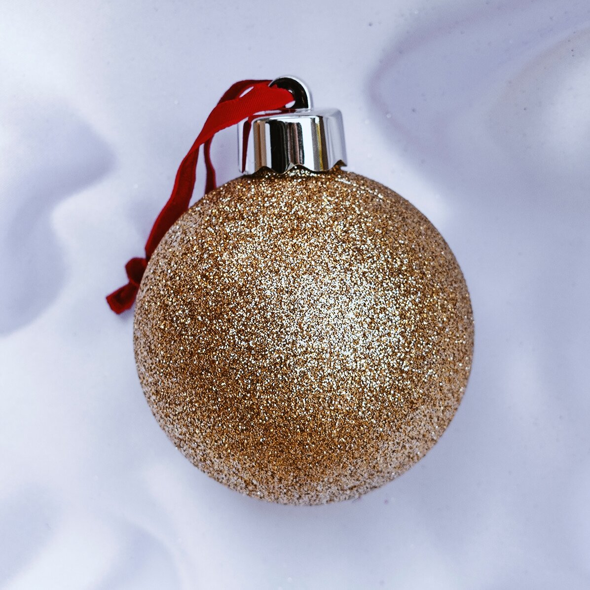 Glob personalizat cu numele tău - Silver Snowflake