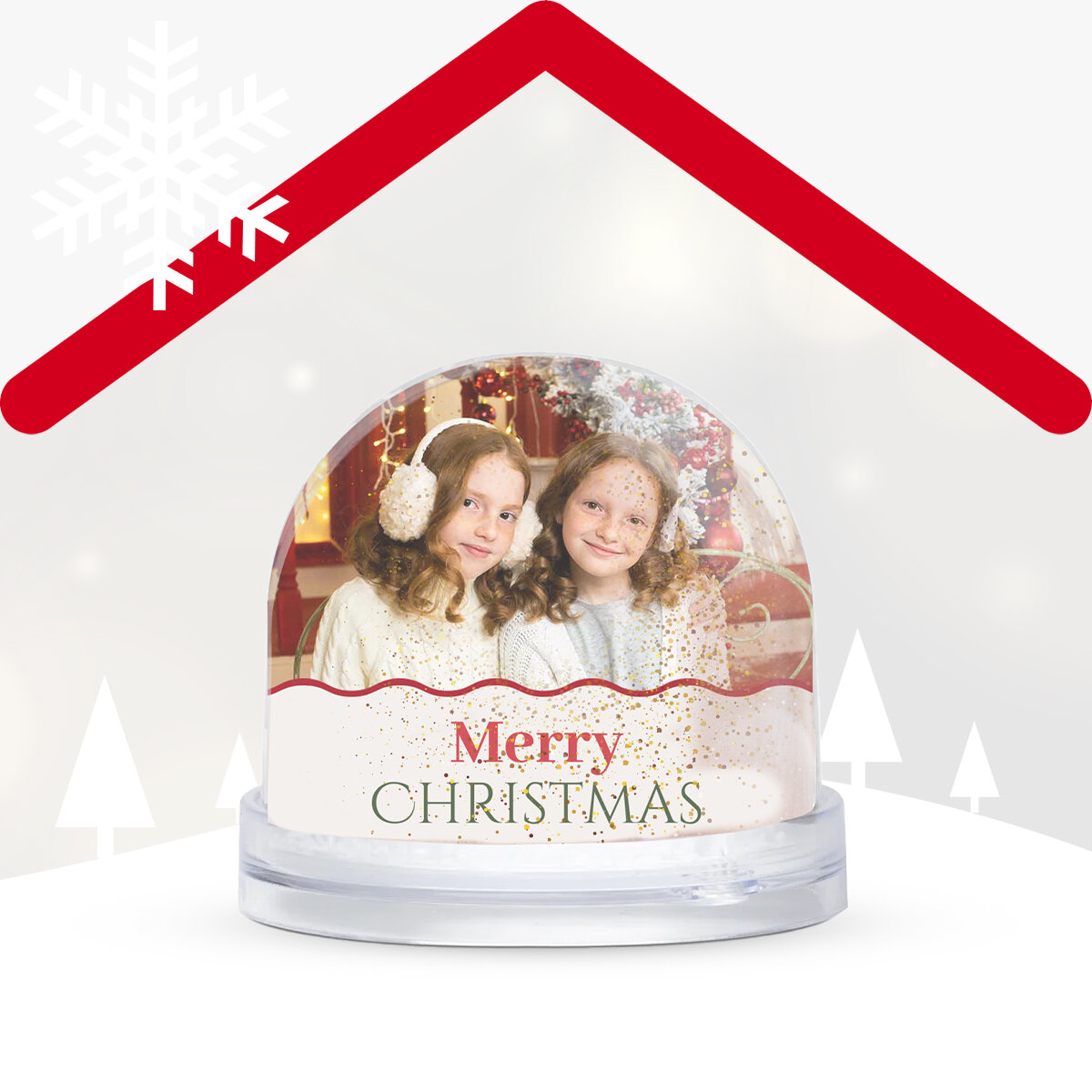 Globuri de birou personalizate de Crăciun