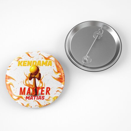 Insignă personalizată cu nume - Kendama Master