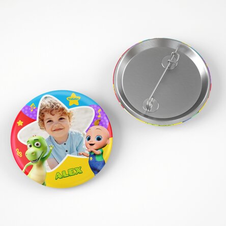 Insignă personalizată cu nume și poză - TraLaLa