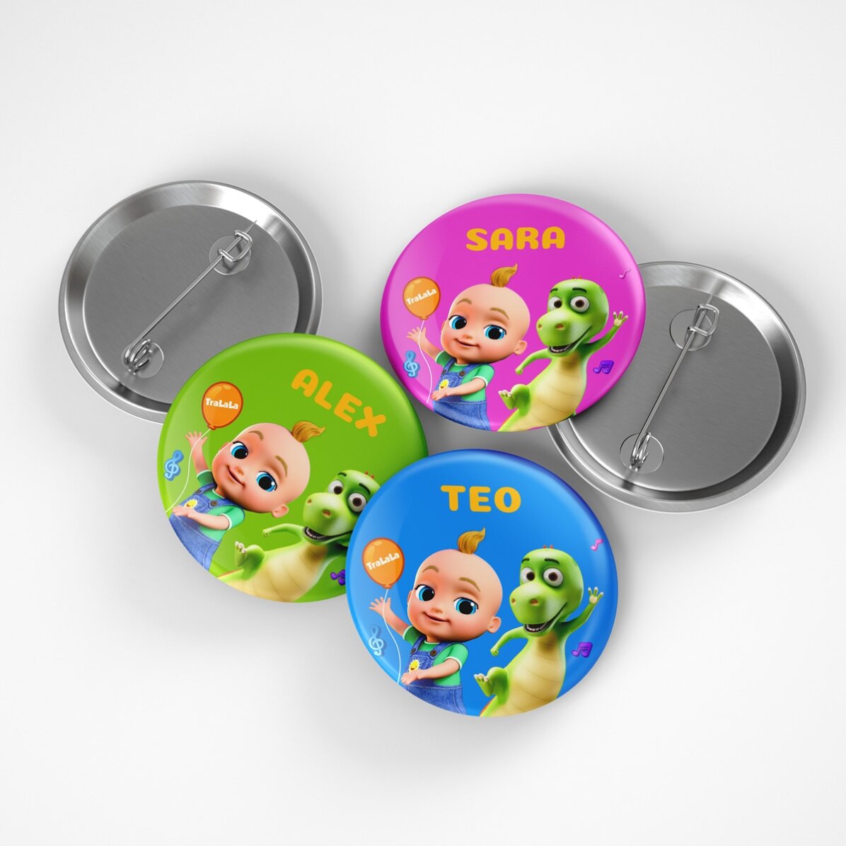 Insignă personalizată cu nume - TraLaLa