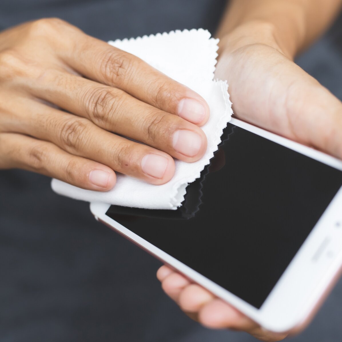 Lavetă personalizată pentru curățare ecrane/ ochelari - Cosmos