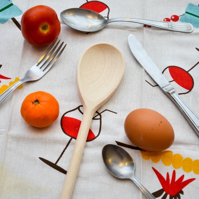 Lingură de lemn personalizată - Coroană