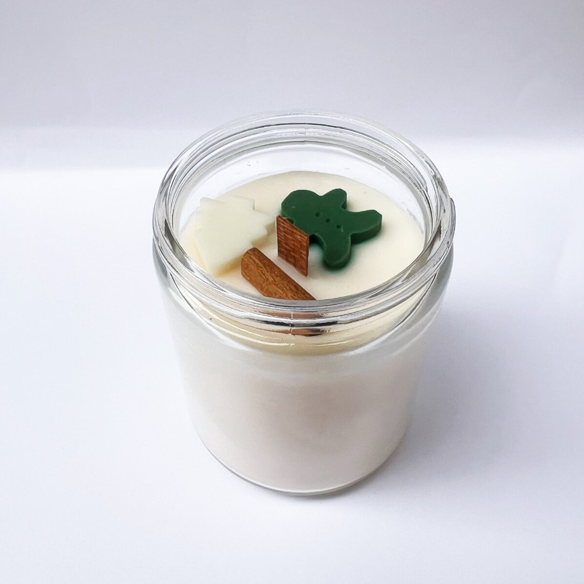 Lumânare mare parfumată personalizată cu o poză