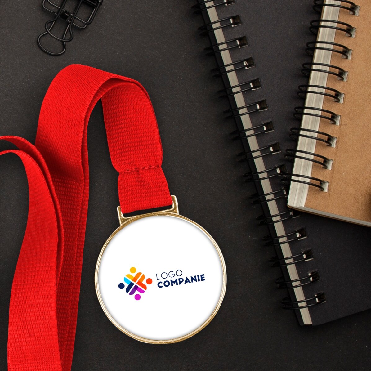 Medalie personalizată cu logo