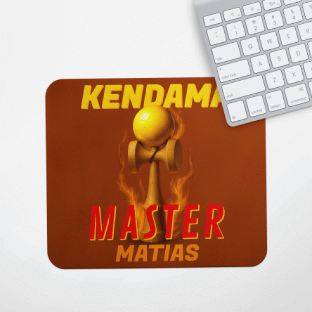 Mouse pad personalizat cu text - Kendama Master