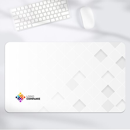 Mouse pad XXL personalizat cu logo mic