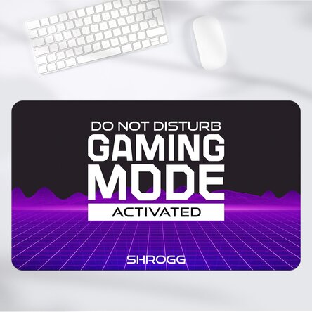 Mouse pad XXL personalizat cu text - Futuristic Landscape