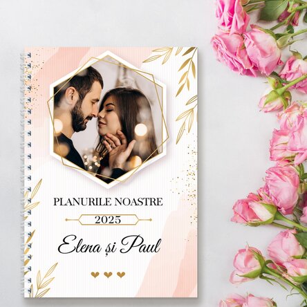 Notebook personalizat cu poză și text - Planurile noastre