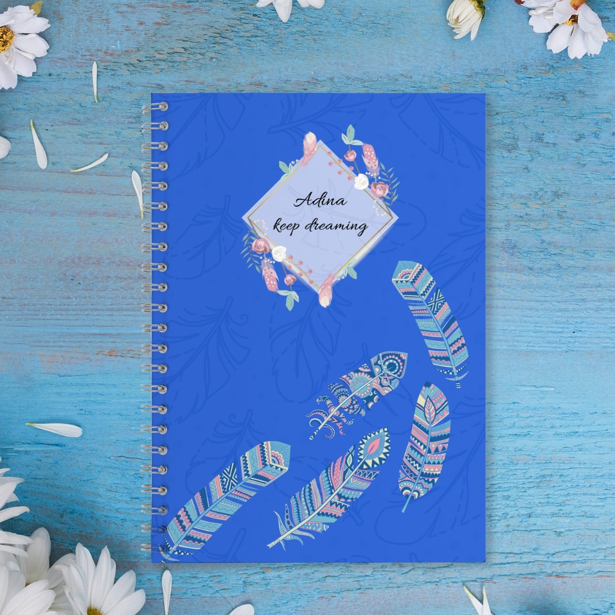 Notebook personalizat cu text - Keep dreaming