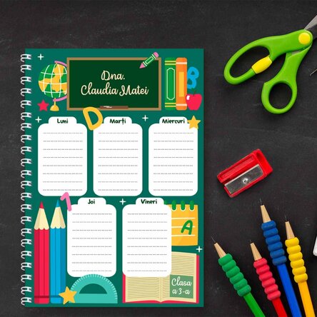 Notebook personalizat cu text - Profesor