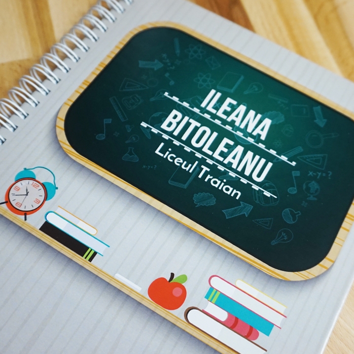 Notebook personalizat - Ediție de școală