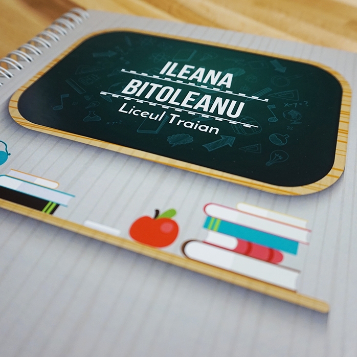 Notebook personalizat - Ediție de școală