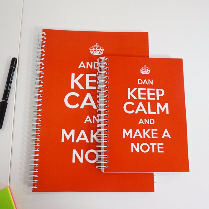 Notebook personalizat - keep calm