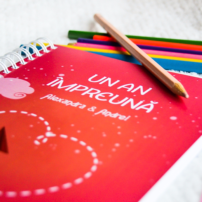 Notebook personalizat - Povestea noastră