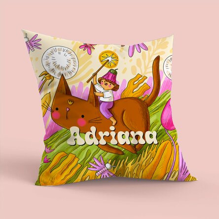 Pernă personalizată cu nume - Tale