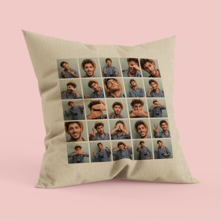 Pernă personalizată cu poze 25 de poze - In