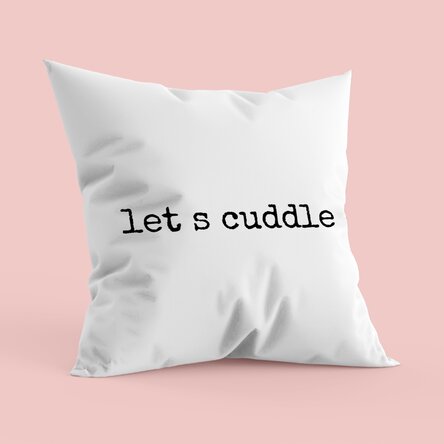 Pernă personalizată cu text - Let