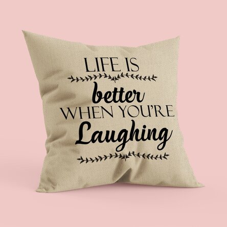 Pernă personalizată cu text - What is life? - In