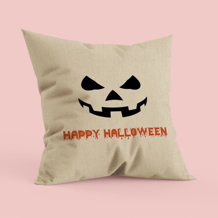 Pernă personalizată - Happy Halloween - In