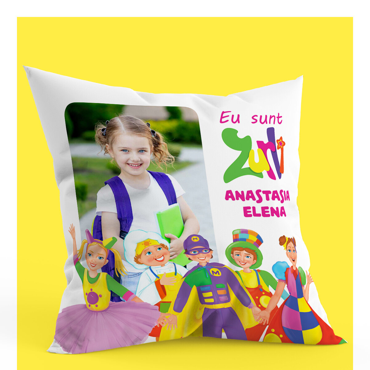 Perne personalizate sub licență oficială Gașca Zurli