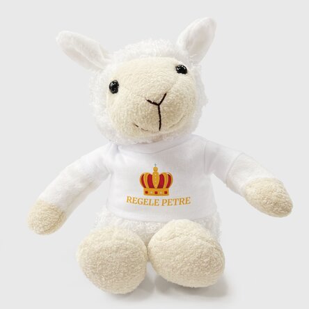 Pluș oaie personalizat - Rege 