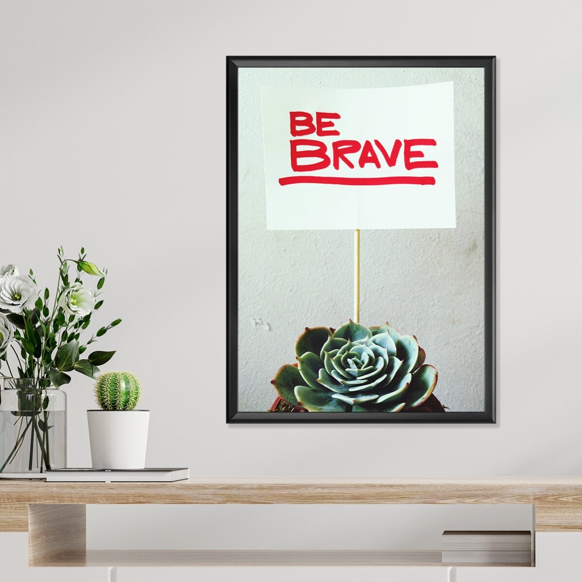 Poster Be brave