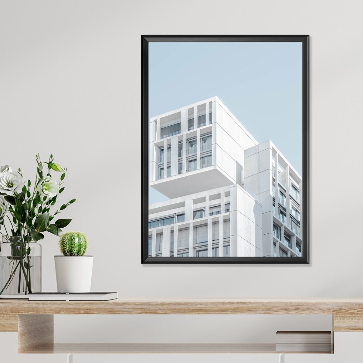 Poster Clădire în Madrid