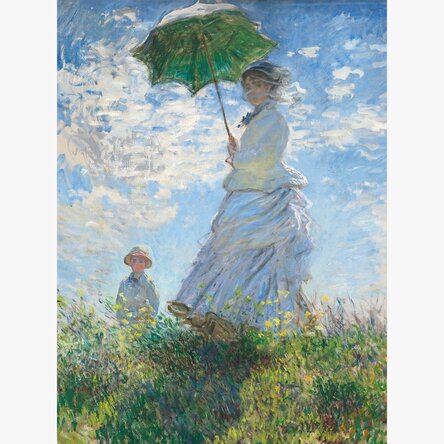Poster Claude Monet, Femeie cu umbrelă 1875