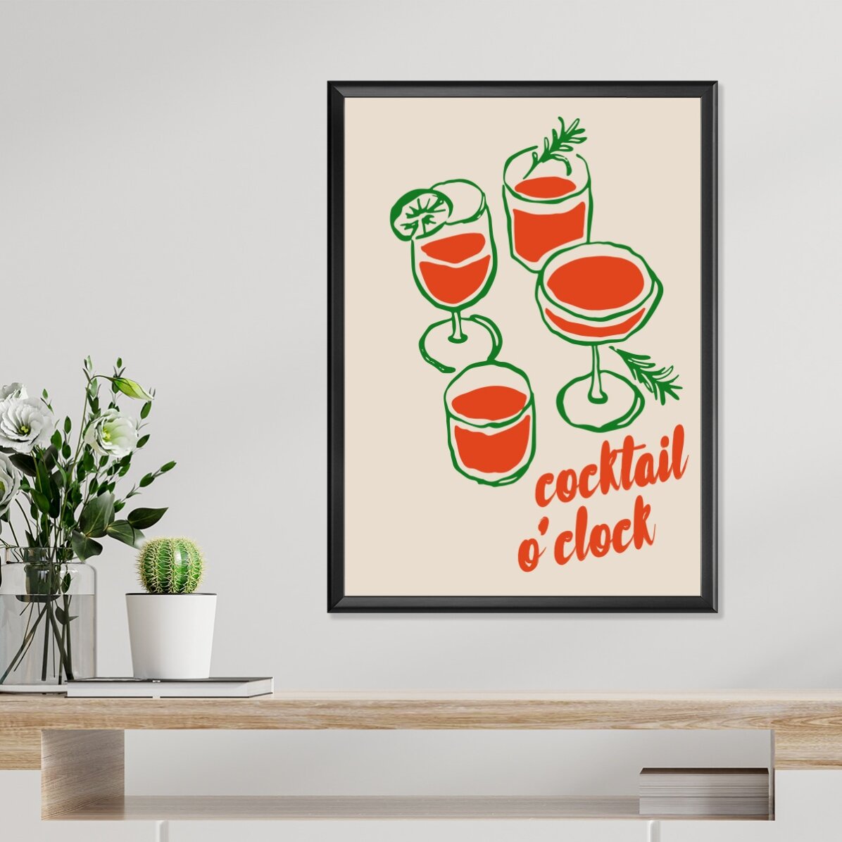 Poster Cocktail o