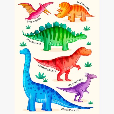 Poster Dinozauri