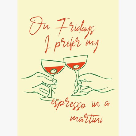 Poster Espresso Martini