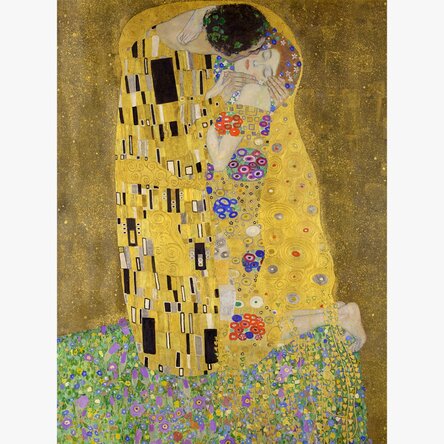 Poster Gustav Klimt, Sărutul 1908