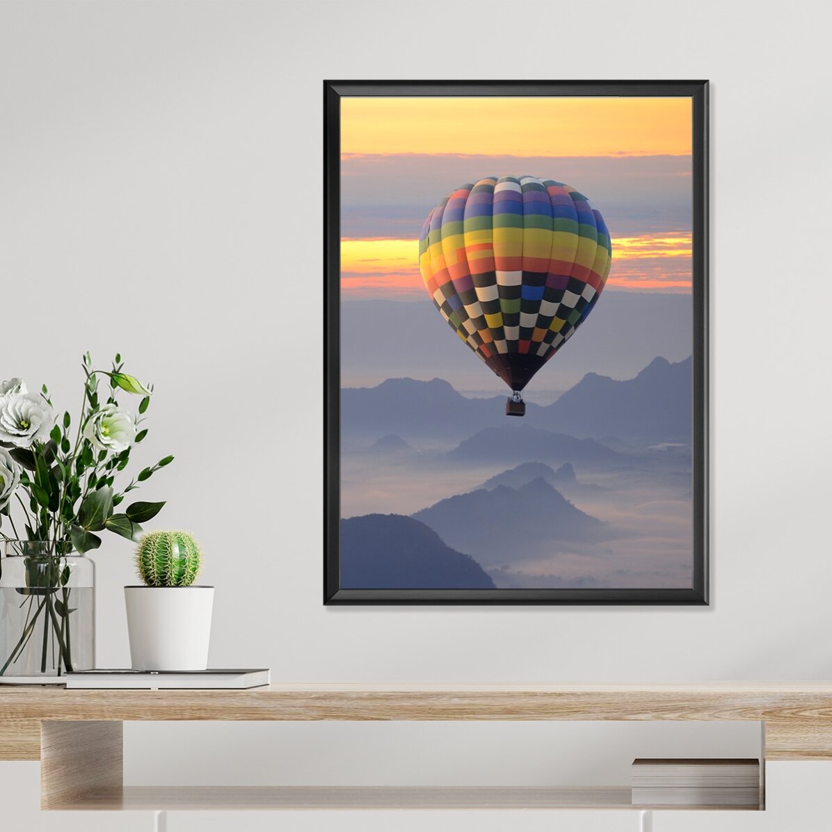 Poster Balon cu aer cald